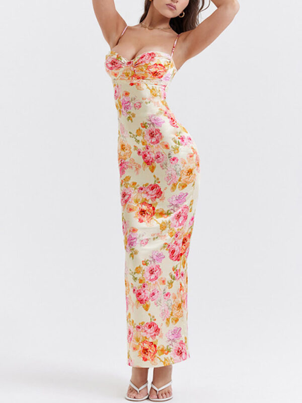 Printed Sexy Maxi Dress - Image 2